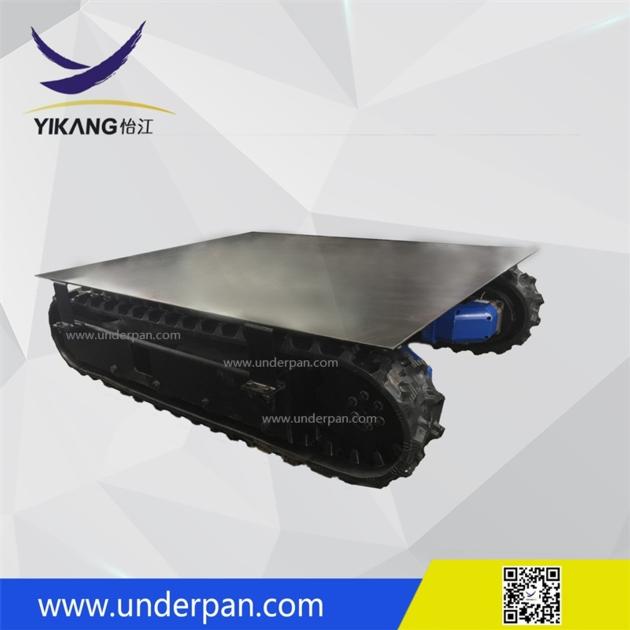 Custom rubber track undercarriage platform for crawler orchard spary machine chassis by China YIKANG