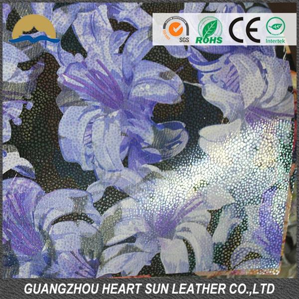 2016 new style leather pu leather for shoes