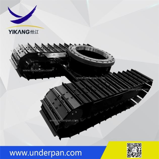 OEM&ODM Available steel crawler track undercarriage system 5-10 tons for hydraulic robot machinery 