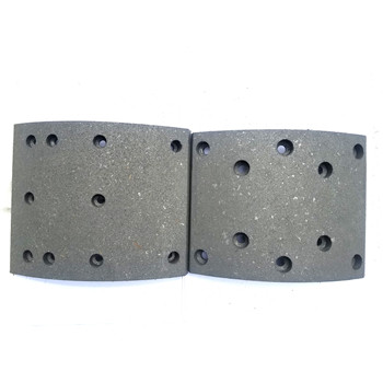Man truck brake pads mack truck lining brake shoe for sale