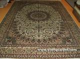 Persian silk rug