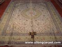 handmade silk carpet
