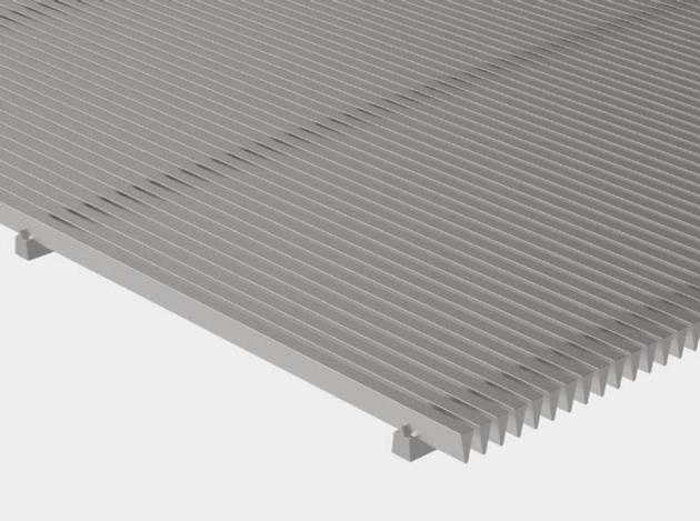 Flat Wedge Wire Panel for Filtering and Screening  Wedge Wire Panels