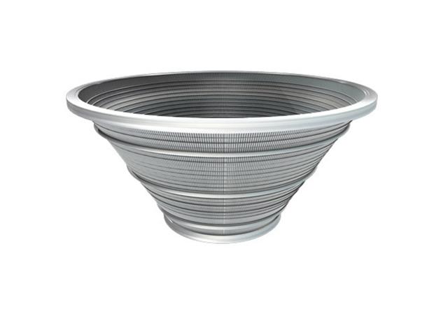Wedge Wire Screen Centrifuge Basket