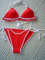 crochet bikini