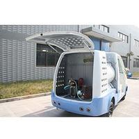 china electric high-pressure cleaning truck