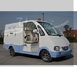 electric garbage-collecting car