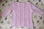 knitted children's sweater