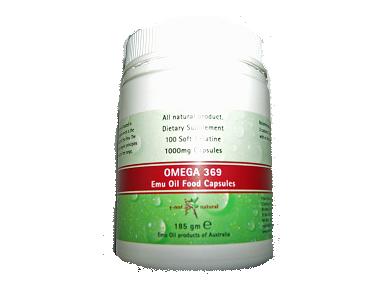 Natura Emu Oil Capsules, 1000mg
