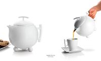 new bone china Tea pot and 170ml cup&6.25