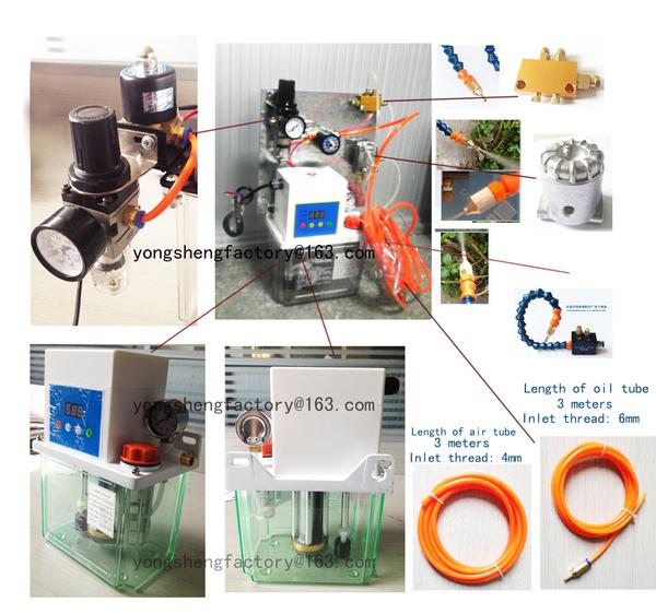 Gear type metal cutting cooling coolant oil mist BPV sprayer SET