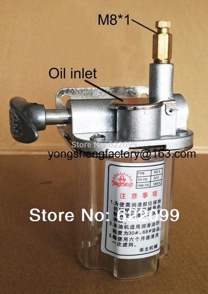 Manual Lubrication Oil Pump Piston handy lubricator HD-3 for centralized lubrication system