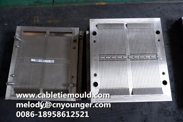 aircraft head cable ties mould