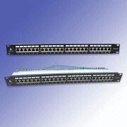 FTP Cat.6 Patch Panel with 24 Modular Jacks