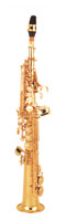 Straight soprano saxophone
