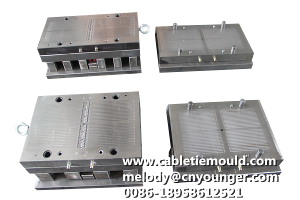 Cable Tie Mould Angular Push Mount