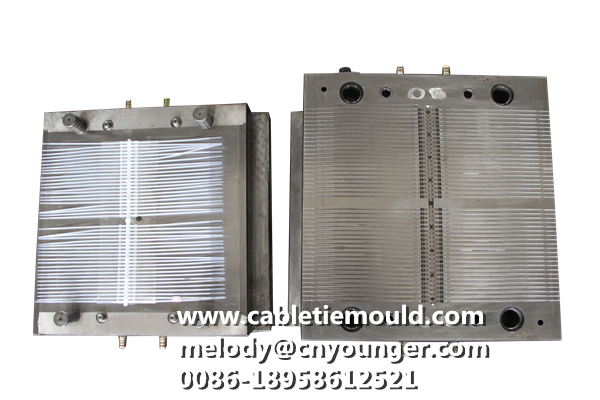 Angular Push Mount Cable Tie Mould