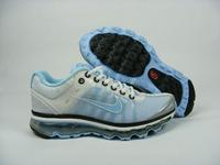 wholesale Nike shoes airmax 2009 women white and blue--freeshipping