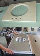 Light Weight Vanity tops