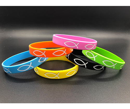 Custom Glow In The Dark Rubber Bracelets Personalized Wholesale