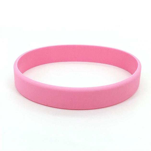 Custom Plain Silicone Wristbands/Bracelets Bulk