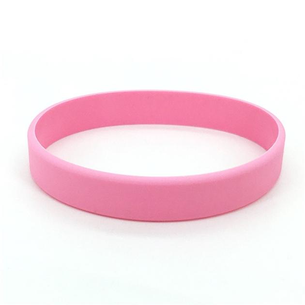 Custom Plain Silicone Wristbands/Bracelets Bulk