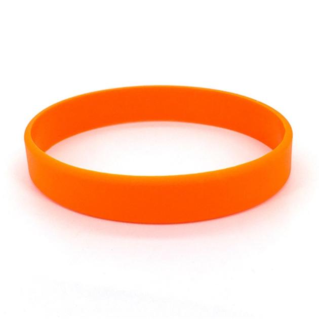 Custom Plain Silicone Wristbands