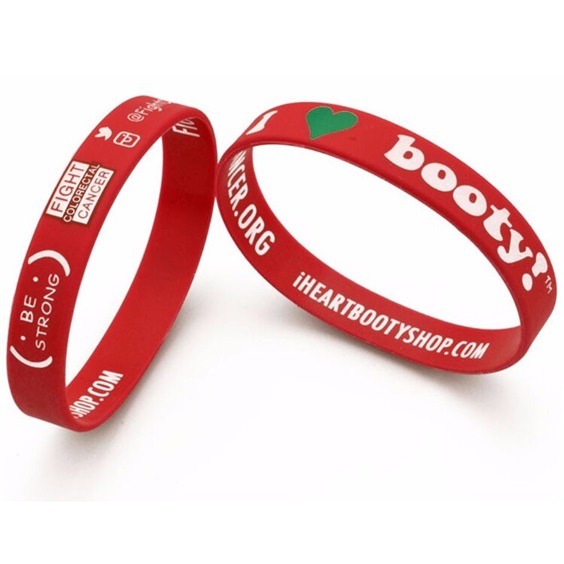 Custom Printed Rubber Wristbands/Bracelets