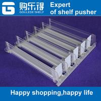 department store shelf pusher and divider