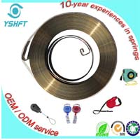 spiral spring of table tennis net,clockwork spring for steel tape measure ruler,electric fans spring