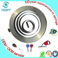 helical car torsion spiral spring, compression retractable spiral springs
