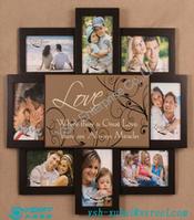 Wooden photo frames
