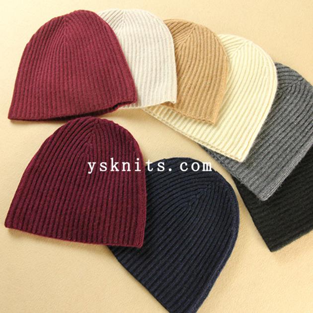 unisex cashmere beanie hat