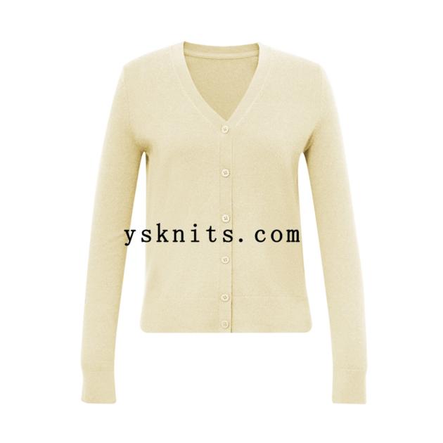 women's 100% cashmere cardigan jacket