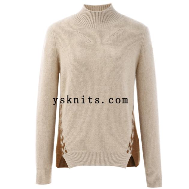 ladies cashmere merino knitted sweater pullover