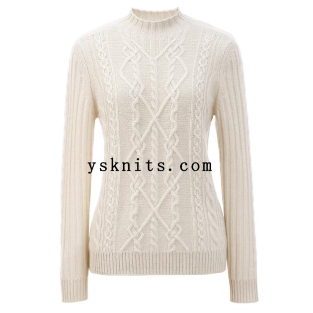 custom women's cashmere tops