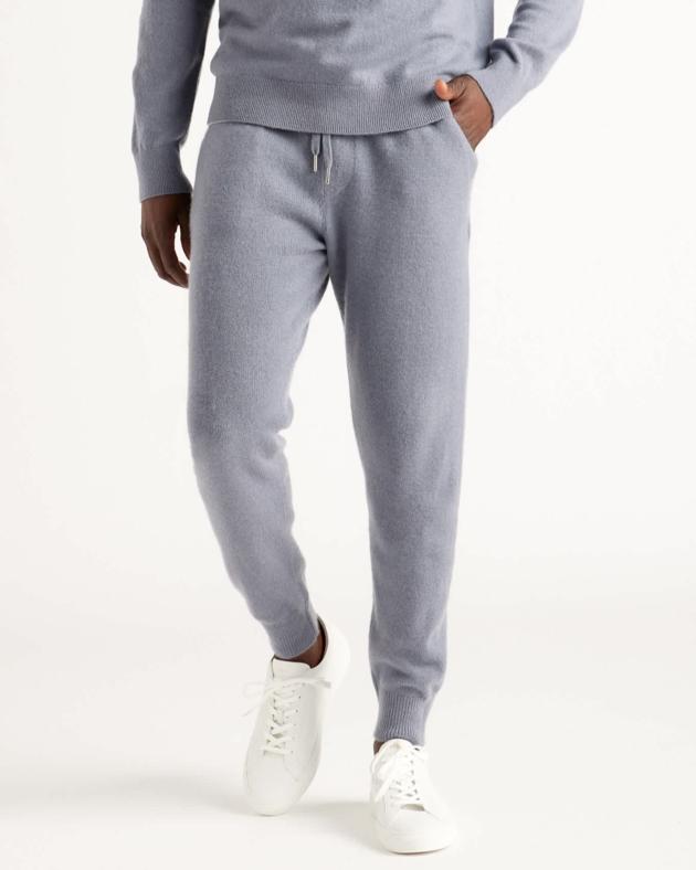 Ysknits men's cashmere joggers