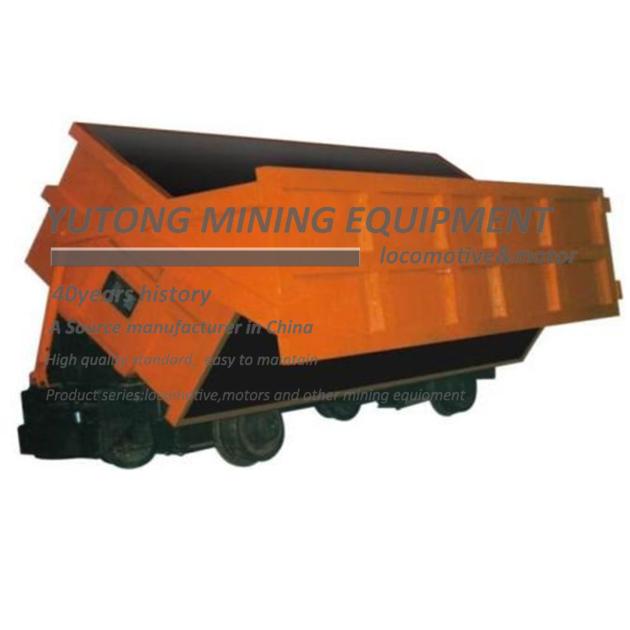 Single Side Tipping Mining Wagons With