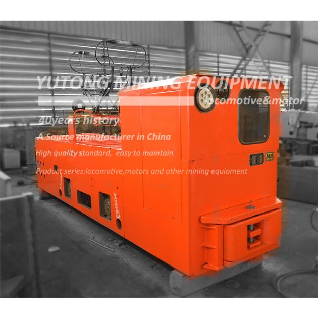 7-ton trolley electric locomotive for copper mine