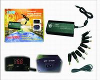 100W Universal Laptop Adapter with USB Port and Digital Screen-100WBL