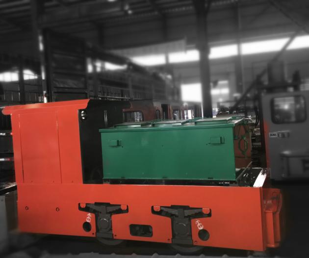 Customized Track Gauge 5 Ton Battery Locomotive
