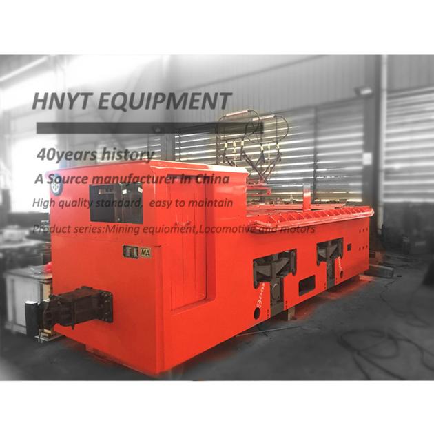 CJY14 ton trolley wire locomotive for mining