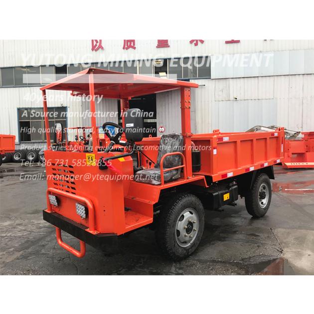 4 Ton Hydraulic Diesel Mining Dumper