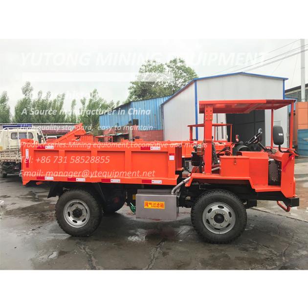 4 Ton Hydraulic Diesel Mining Dumper Truck