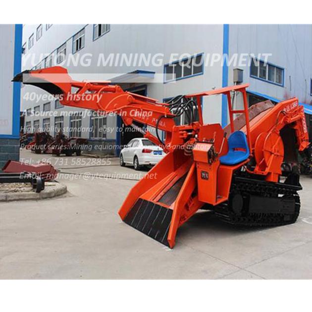 Mining Mucking Machine, Zwy80 Wheel Belt Type Mucking Loader with Factory Price