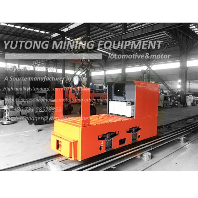 5t Flameproof Tunneling Mining Trolley Locomotive