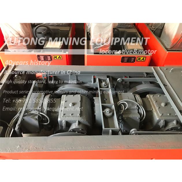 5t Flameproof Tunneling Mining Trolley Locomotive