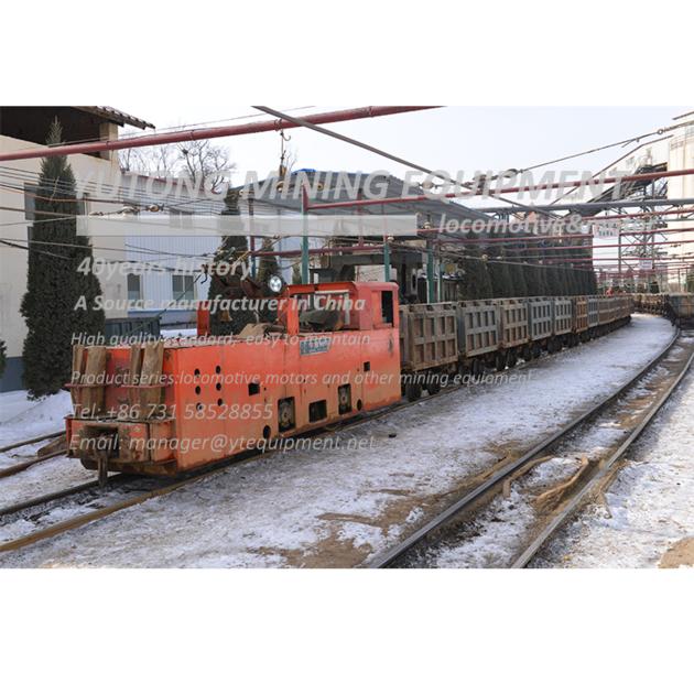 7t Underground Mining Trolley Electric Locomotive