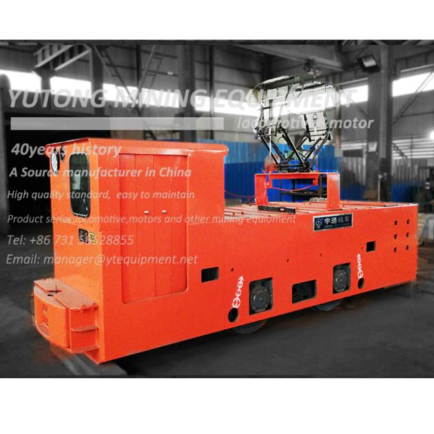 7t Underground Mining Trolley Electric Locomotive in 600mm Gauge with Factory Price