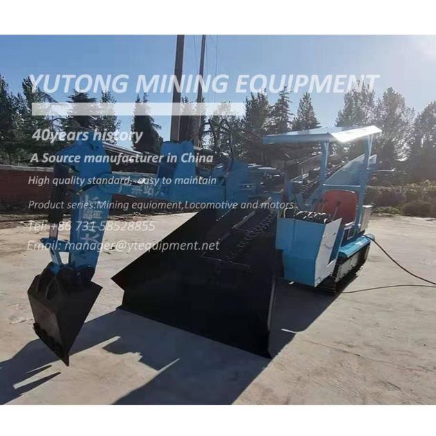 Mining Mucking Machine Zwy80 Wheel Belt